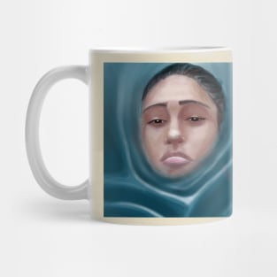 Girl in water Mug